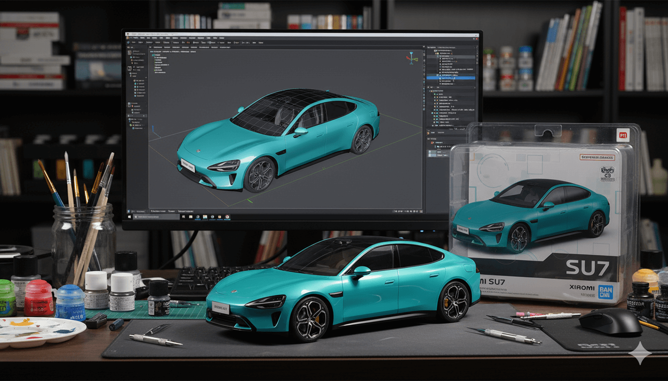 Hasil Miniatur Mobil